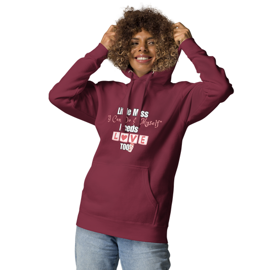 Little Miss "I Can Do It Myself" Full Hoodie