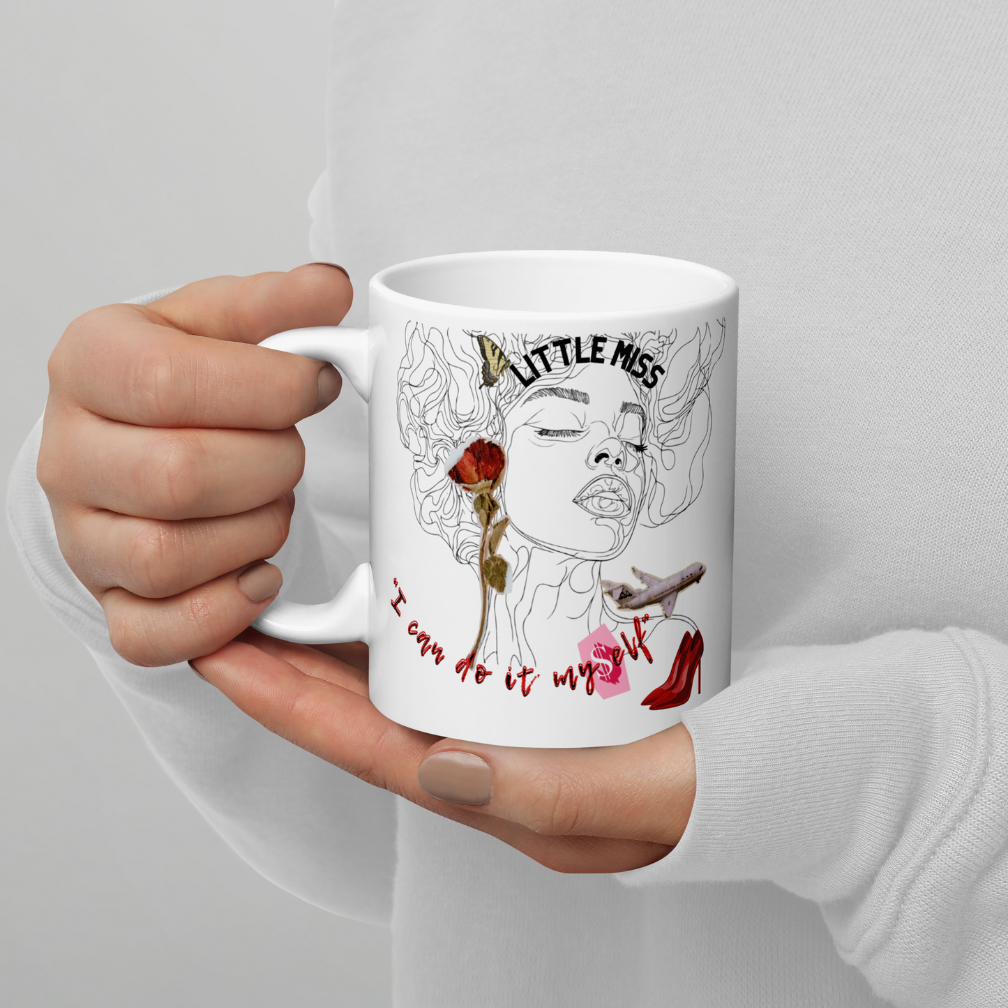 Little Miss "I Can Do It Myself" Mug