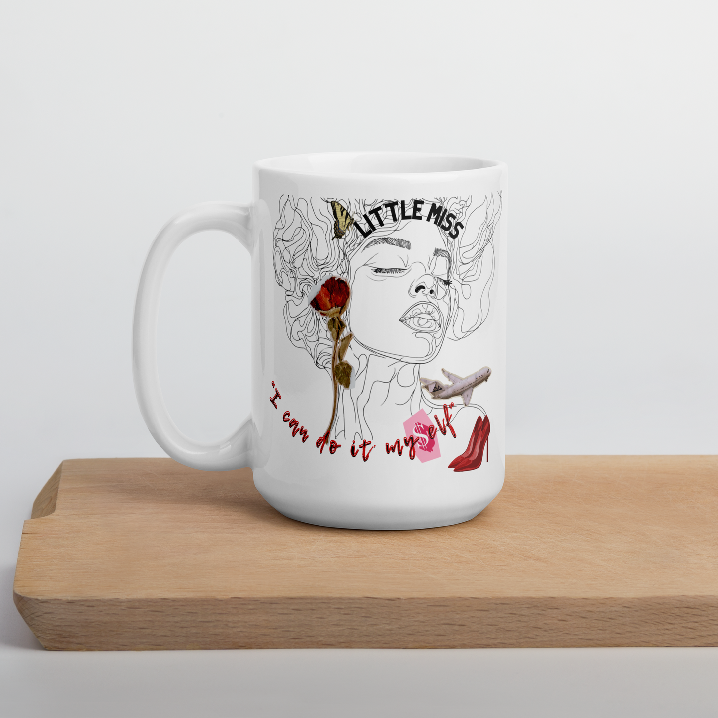 Little Miss "I Can Do It Myself" Mug